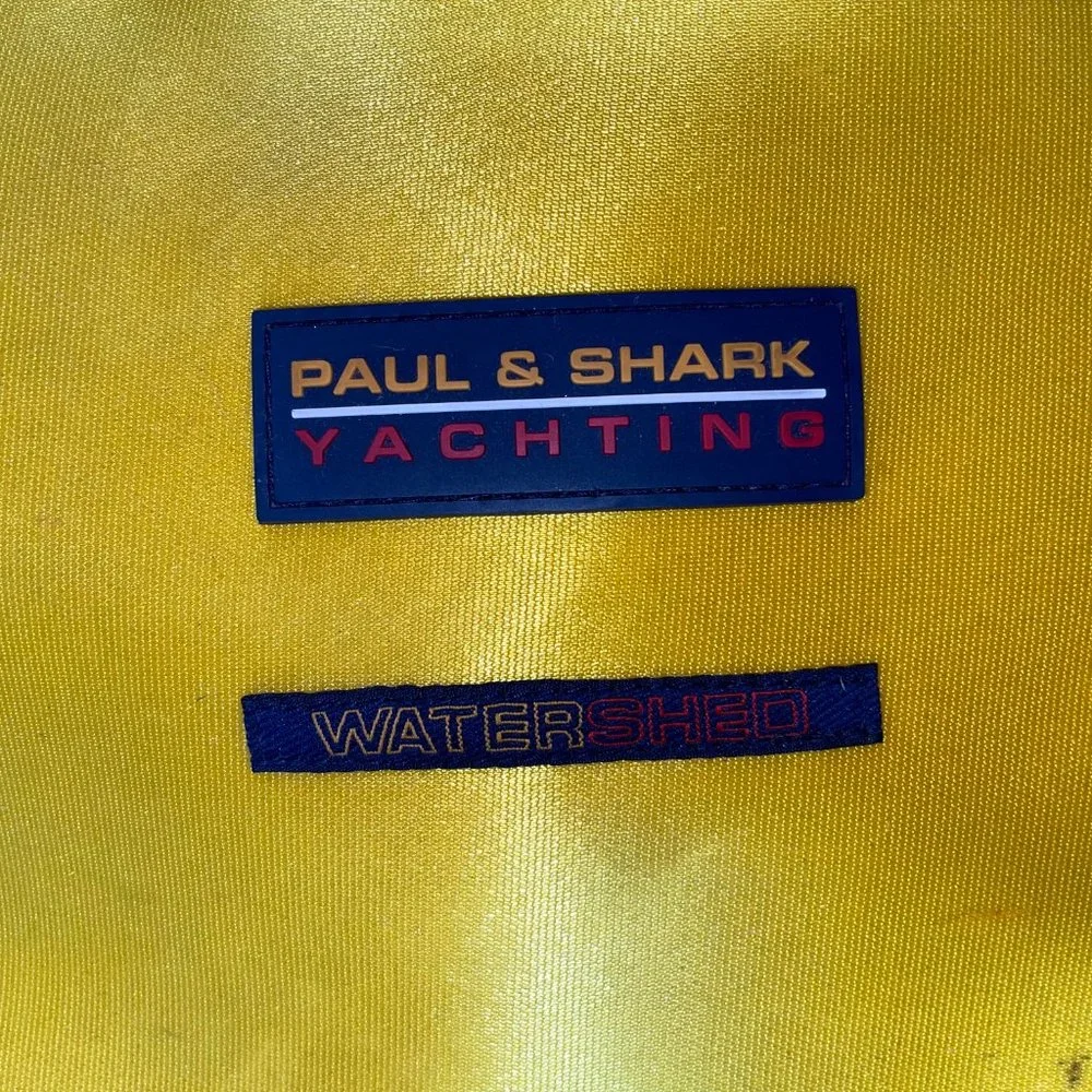 Paul & Shark Yachting Laptop Bag Case Yellow Red Watershed Typhoon 20000